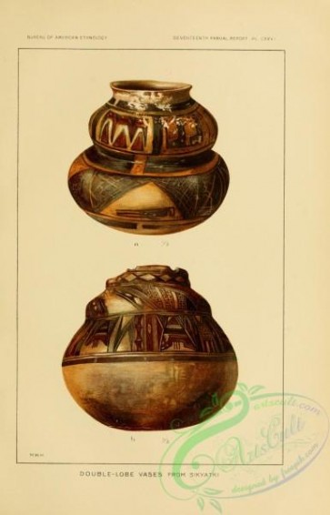 crockery-00138 - 009-Double-lobe Vases from sikyatki