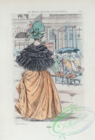 fashion-00670 - 007-1840 (Women's fashion in nineteenth-century Paris)