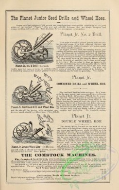 agricultural_implements-00061 - black-and-white Seed Driils, wheel hoes