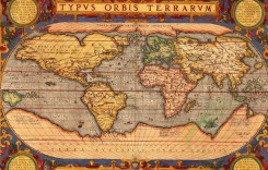 antique_maps-00173 - Orteliuss map of the world from 1601 valued at $15500 [1965x1254]