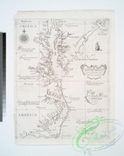antique_maps-00866 - Carta particolare della Virginia Vecchia e Nuoua  -  la longitune comica da l'Isola di Pico di Asores  -  d'America carta, III.txt