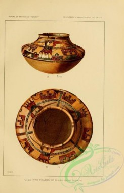 crockery-00152 - 023-Vase with figures of birds from sikyatki