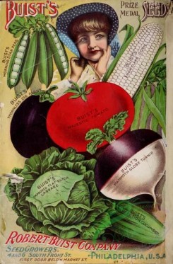cucumber-00102 - 044-Girl's face, Turnip, Tomato, Cabbage, Cucumber, Pea, Corn
