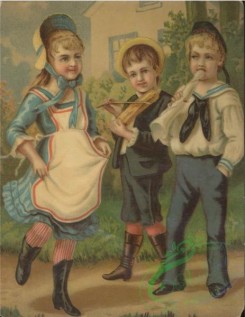 ephemera_advertising_trading_cards-00098 - 0098-Girl dancing, boys playing music, sailorman, hat, bowknot [1500x1941]