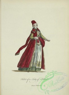 fashion-00859 - 098-Habit of a lady of Poland, Dame Polonoise