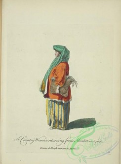 fashion-01078 - 326-A country woman returning from market in 1764, Femme du peuple revenant du marche