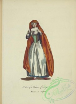 fashion-01118 - 366-Habit of a woman of Cologn(e) in 1640, Femme de Cologne