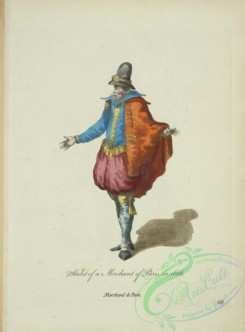 fashion-01166 - 417-Habit of a merchant of Paris in 1626, Marchand de Paris