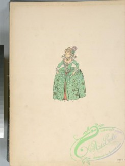 fashion-01421 - 186-Woman in green gown
