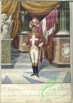 military_fashion-00215 - 106826-Knights of Malta, 1048-1799-Le Gonfalonier de l'Etendard de la Victoire en habit de parade de la garde l'honneur du Grand-Maitre