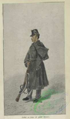 military_fashion-00857 - 105680-Belgium, 1890-1896-Soldat en tenue de garde (hiver)