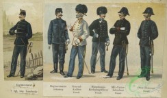 military_fashion-02561 - 103750-Austria, 1896-1906-Regimentsarzt kgl. ung. Landwehr, Regimentsarzt feldmassig, General-Auditor, Parade, Hauptmann-Rechnungsfuhrer, Parade, Mil.-Unter-Intendant, Parade,