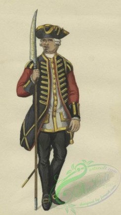 military_fashion-03316 - 105312-Austria, 1741-1756-K.K. Hatschier Garde 1745