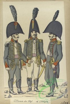 military_fashion-04322 - 105950-Spain, 1806-Officiers du Reg-t de Catalogne. (1806)