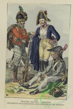 military_fashion-04332 - 105964-Spain, 1808-1808, Troupes Alliees - Espagne, Regiments de Catalogne, De L'infante et de Zamora
