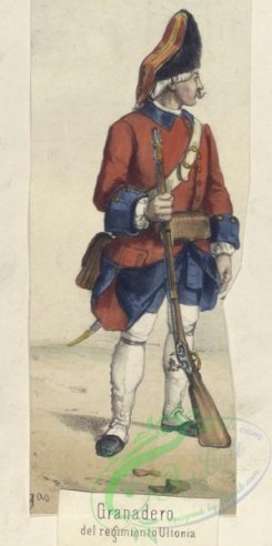 military_fashion-04693 - 200351-Spain, 1761-1769-Granadero, del regimiento Ultonia (1761)