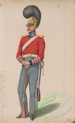 military_fashion-04760 - 113218-Great Britain, 1828, Irish Dragoons, soldier