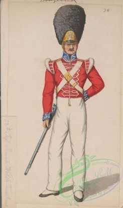 military_fashion-04762 - 113222-Great Britain, 1828, soldier