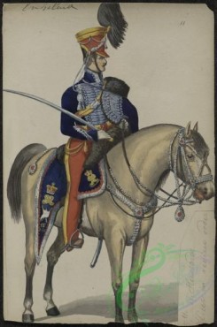 military_fashion-05263 - 200886-Great Britain, 1828, horse rider, officer