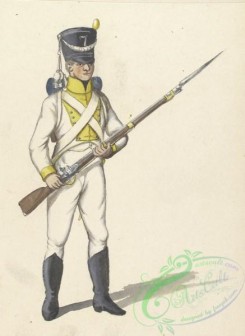 military_fashion-07910 - 101875-Netherlands, 1806-Koninklijk Holland. Fusilier van h. 7 Regiment Linie Infanterie. 1806