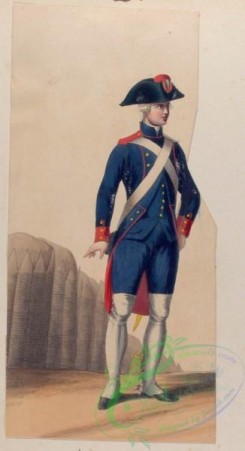 military_fashion-07972 - 102590-Netherlands, 1793-Vereenigde Provincien der Nederlander. Artillerie