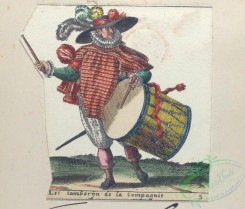 military_fashion-08065 - 103625-Netherlands, 1580-1585-Le tamborijn de la compagnie (Vereenigde Provincien der Nederlanden - trommelslager v compacompagnie Schutters, 1580)