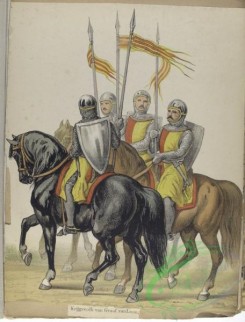 military_fashion-08139 - 103817-Netherlands, 1204-1575-Holland, Krijgsvolk van Graaf van Loon