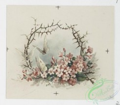 prang_cards_butterflies-00038 - 0721-Valentines and Easter cards depicting flower garlands, cupids, butterflies, women, and love letter 107491