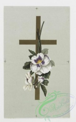 prang_cards_holidays-00063 - 0195-Easter cards depicting flowers on crosses, trees with birds 103940