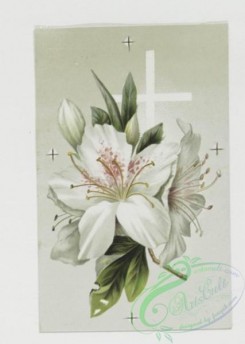 prang_cards_holidays-00100 - 0402-Easter cards depicting flowers, crosses, vases, angels, butterflies, children and rabbits 105551