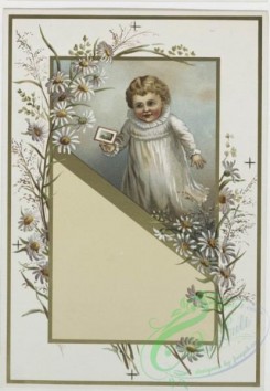 prang_cards_kids-00292 - 0198-Valentines and Easter cards depicting young girls, child painting, butterflies, and botanical ornamentation 103968